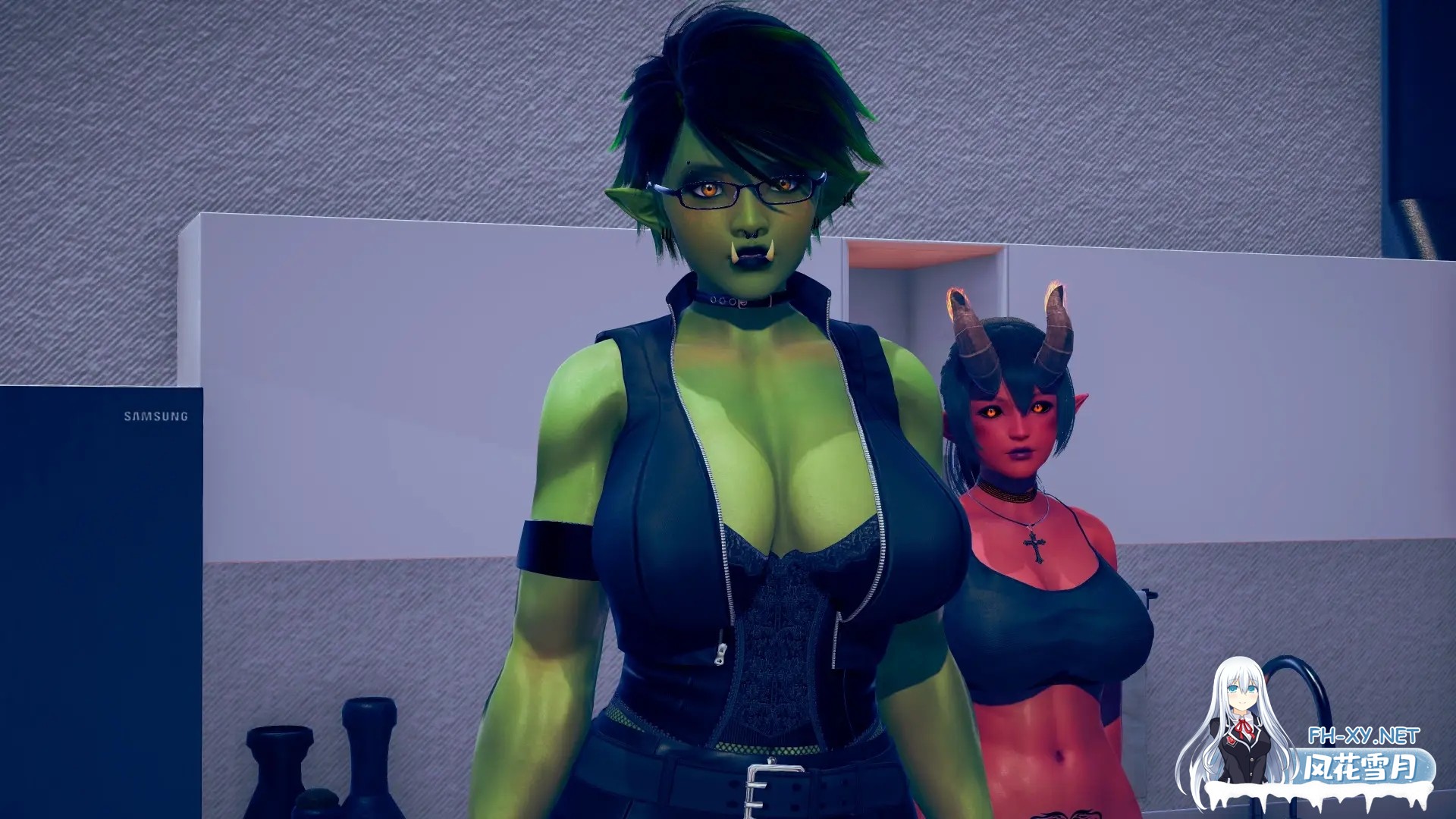 [SLG/更新/3D/汉化]异境幻想世界：百合冒险/不规则的奇幻世界/Irregular Fantasy World/Irregular Fantasy World: A Sapphic Adventure[Ep.8][PC+安卓/3.1G]-10.jpg