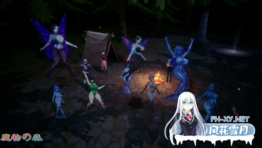 PC[3D即时战斗ACT据点经营魔物娘榨精]魔物之森 魔物の森 DL官中动态版Ver1.00[1.2G]-7.png