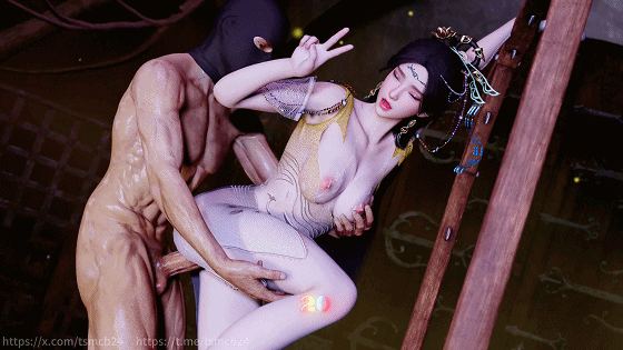 [3D/动态/VAM]天使没翅膀：金瓶儿 Wowder 除灵摇Ⅲ [2167.9MB]-6.gif