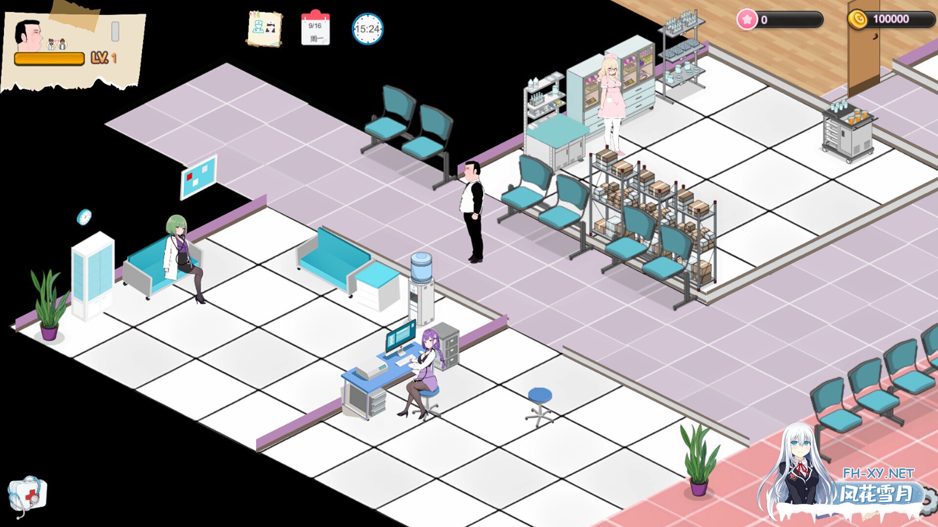 [SLG/经营/动态/STEAM官中/步兵/口交/巨乳/更新]黑山综合医院/黒山総合病院/BM General Hospital[Ver3.2.0][PC/2.20G]-5.jpg