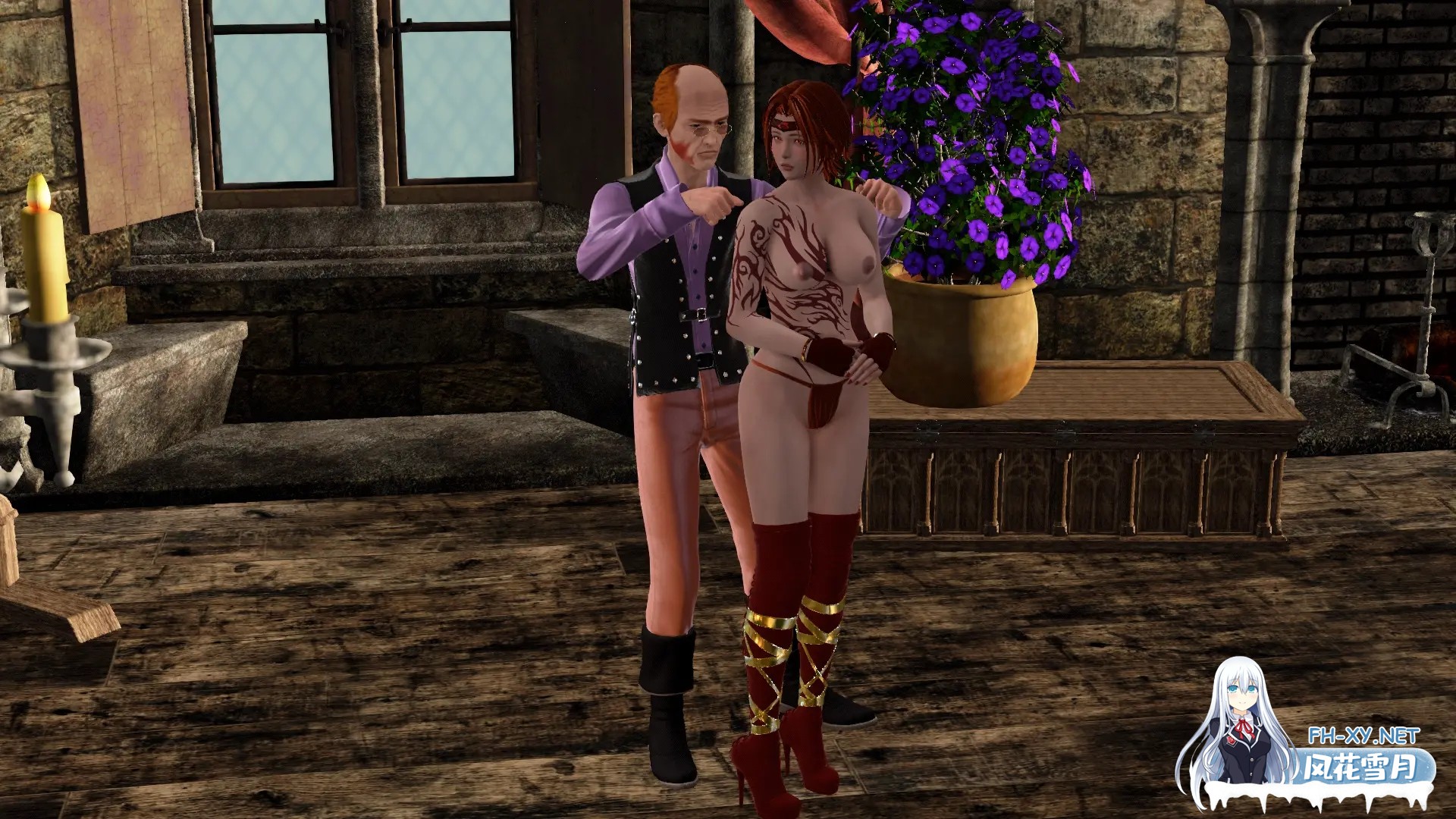 [RPG/机翻+AI文本/3D/巨乳]罗温娜将军/General Rowenne[PC/4.60G]-2.jpg