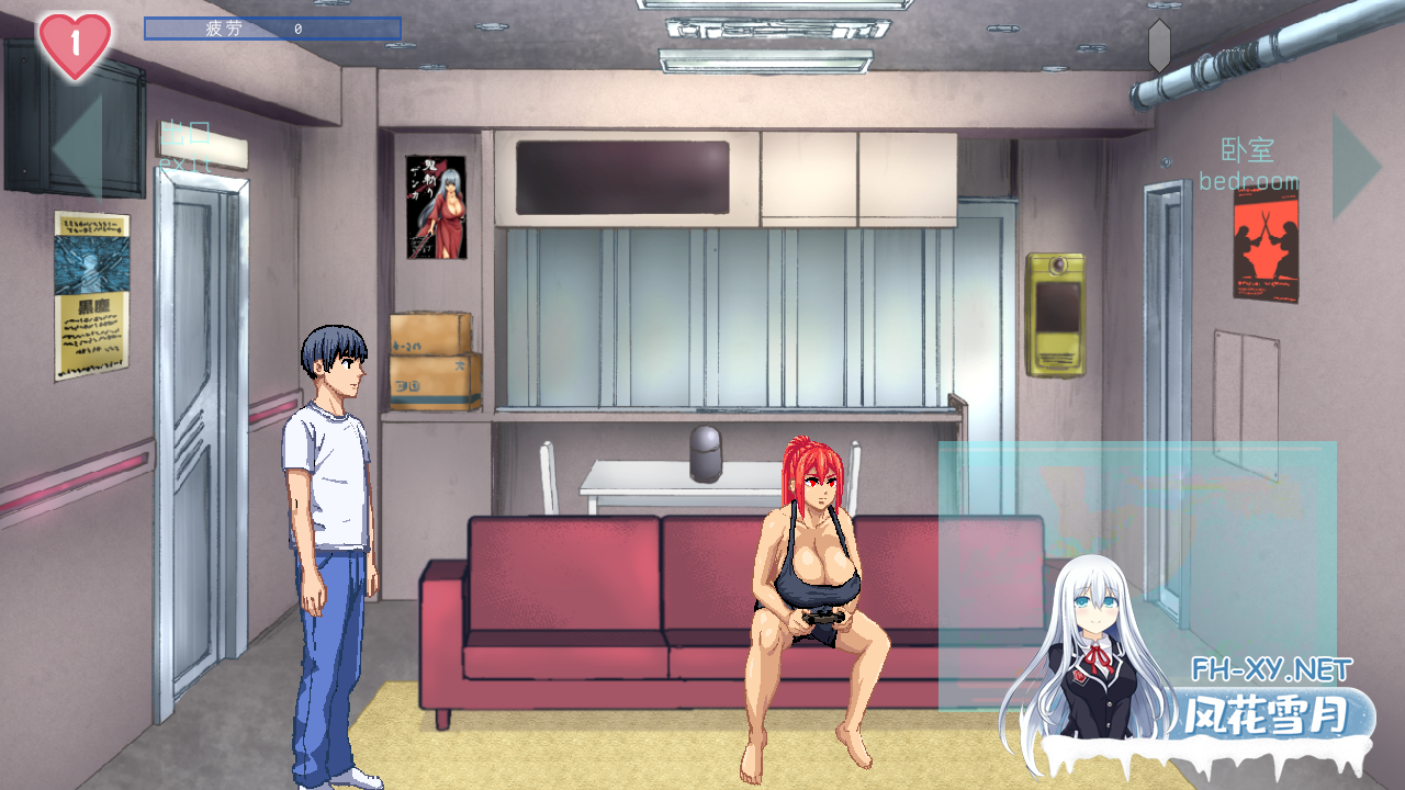 [爆款ACT/汉化/全动态/PC]暗狩红狼 闇狩紅狼 Dark hunter kuro Ver1.10 Mtool汉化版[2.23G/CV]-3.png