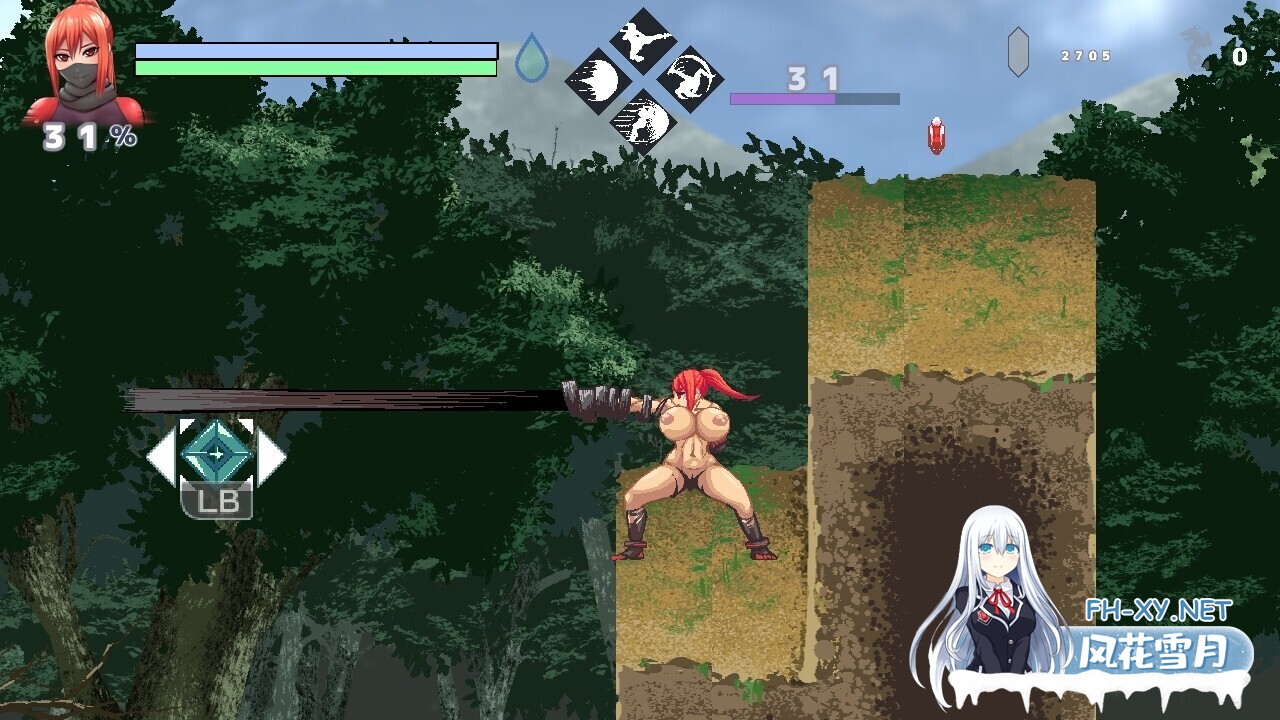 [爆款ACT/汉化/全动态/PC]暗狩红狼 闇狩紅狼 Dark hunter kuro Ver1.10 Mtool汉化版[2.23G/CV]-18.jpg