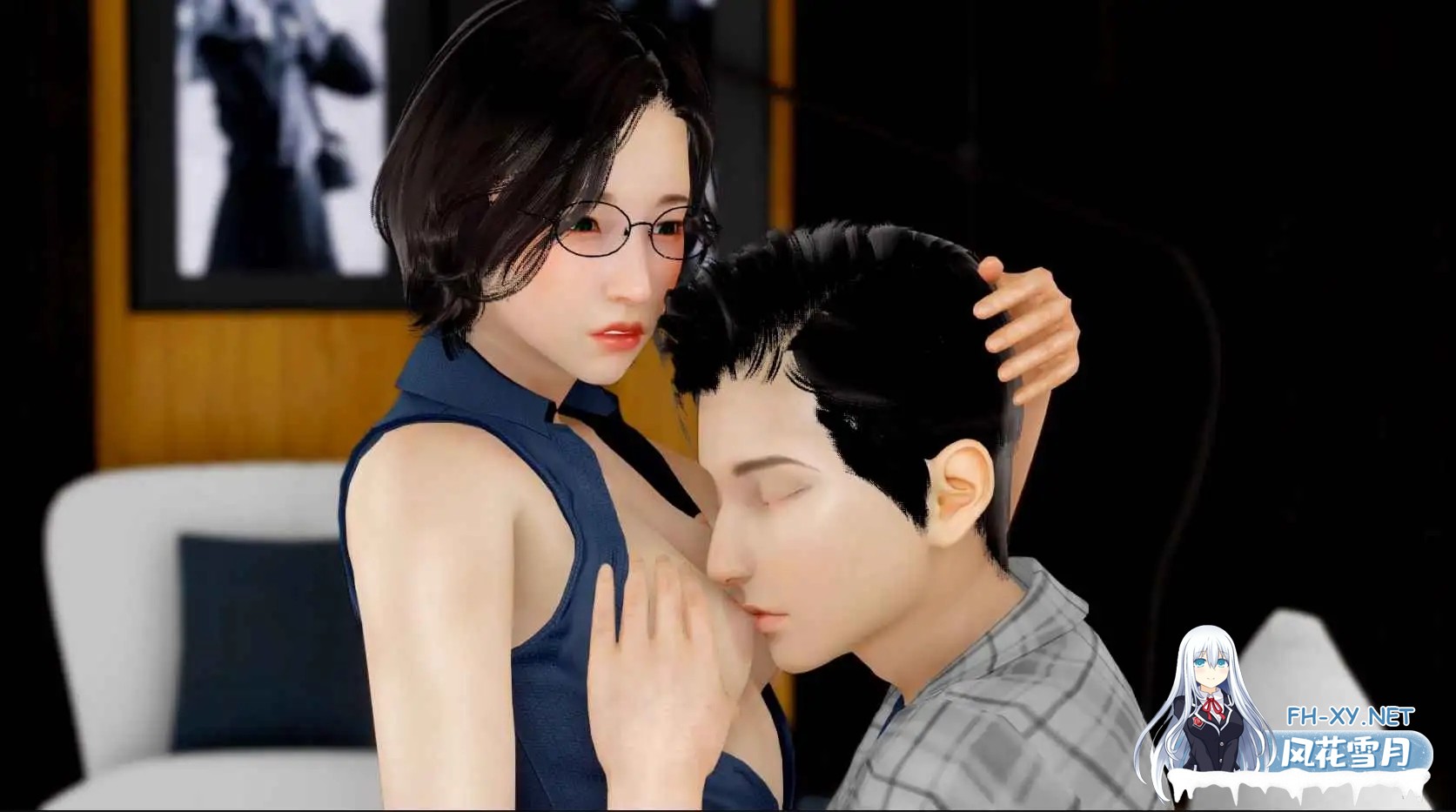 [SLG/汉化/动态/3D]爱情三次降临/Love Strikes Thrice[E.1][PC+安卓/1.27G]-2.jpg