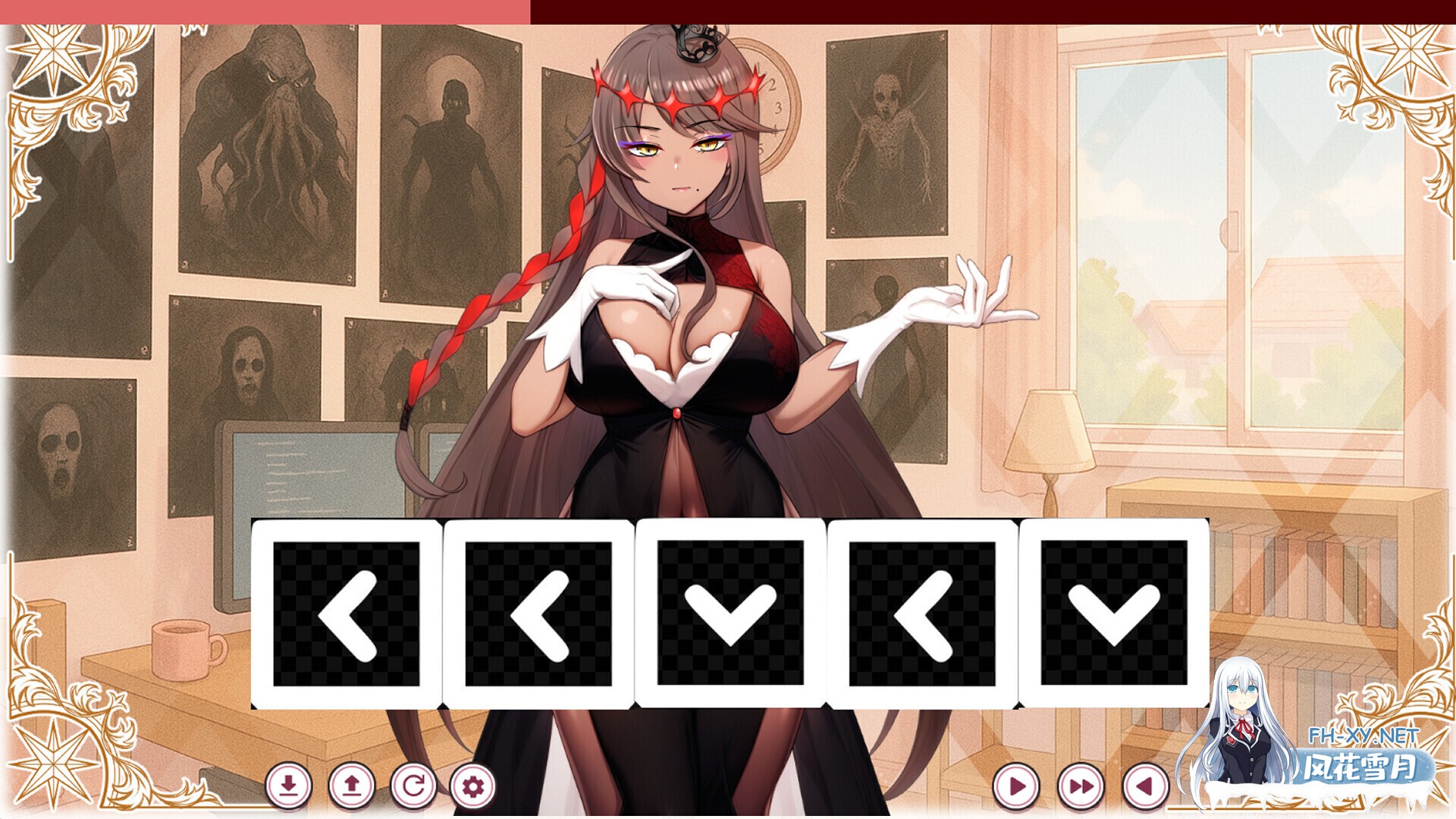 [日系ADV/官中/步兵/PC]每天都跟召唤出的克苏鲁少女玩桌游 Everyday I play board games with a summoned eldritch 官方中文步兵版[503M]-5.jpg