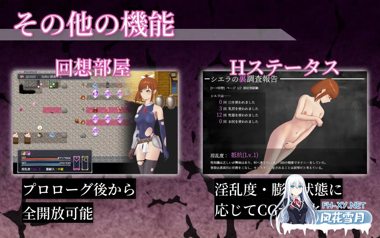 [RPG/汉化]希尔艾拉的淫靡异常调查 -女剑士独自达到高潮- シエラの淫らな異変調査 -女剣士はソロでイク- AI汉化版[PC/2.3G]-7.jpg